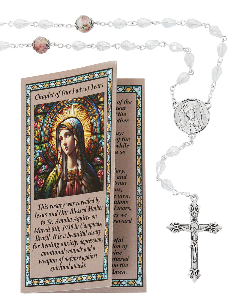 Our Lady of Tears Chaplet With Book