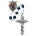 Our Lady of Undoer of Knots Rosary is made with Blue Glass pearl beads and features a Lady of Undoer of Knots Medal and an accented crucifix made from pewter perfect collection or a gift to your parents family and friends on any occasion