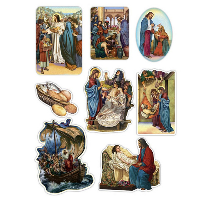 Our Miracle Of Jesus - Stickers - 12 Pieces Per Package