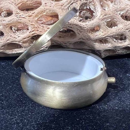 Our Lady of Grace Pyx – HD Eucharist Image, Holds 10 Consecrated Hosts – Ideal for Homebound Ministers, Made in California