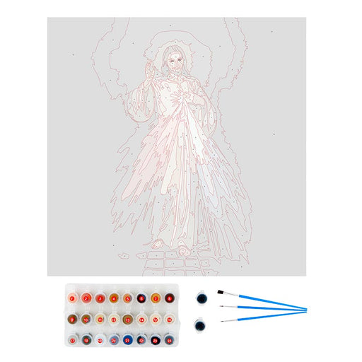 Paint-by-Numbers - Divine Mercy