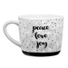 Peace Love Joy Mug - 2 Pieces Per Package