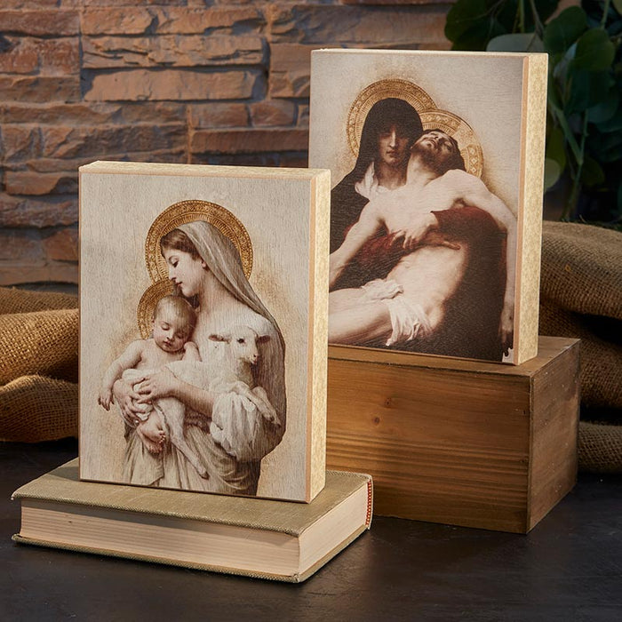 Pieta Box Sign - Holy Devotion Collection