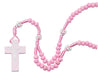 Pink Wooded Kid's Rosary