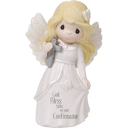 Precious Moments Confirmation Angel Figurine – Porcelain Gift with Cross Blessing