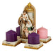 Prepare The Way Advent Candleholder -  Holy Family Candleholder