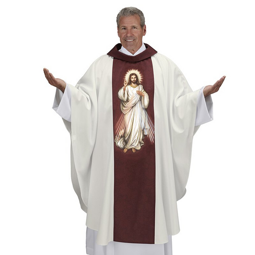 Printed Divine Mercy Chasuble