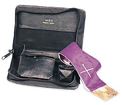 Real Leather Sick Call Set Case