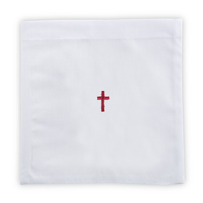Red Cross Poly Cotton Blend Chalice Pall