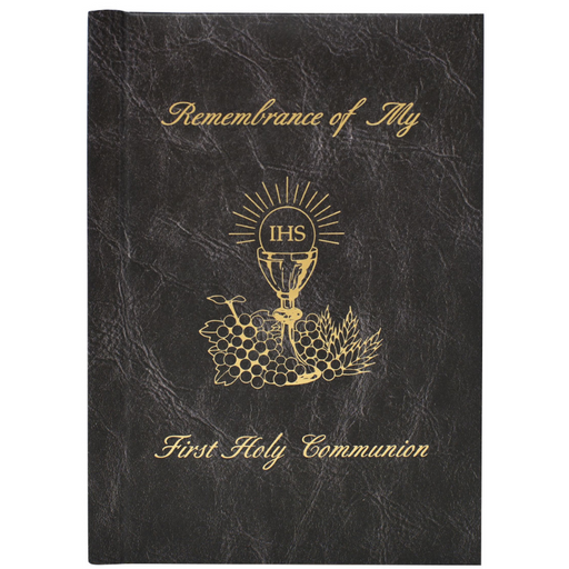 Remembrance Of My First Holy Communion- Boy - White Edges