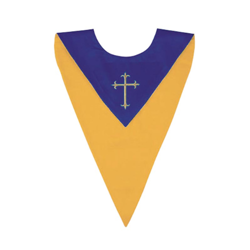 Reversible Choir Stole with Cross