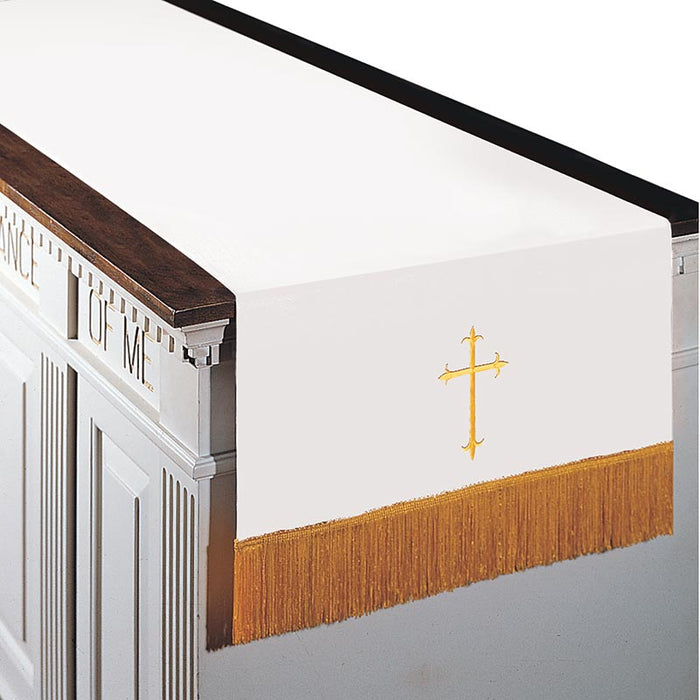 Reversible Cross Communion Table Runner