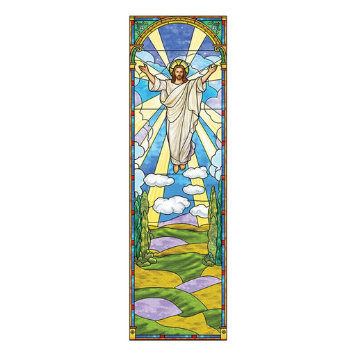 Risen Christ Banner - Stained Glass Series