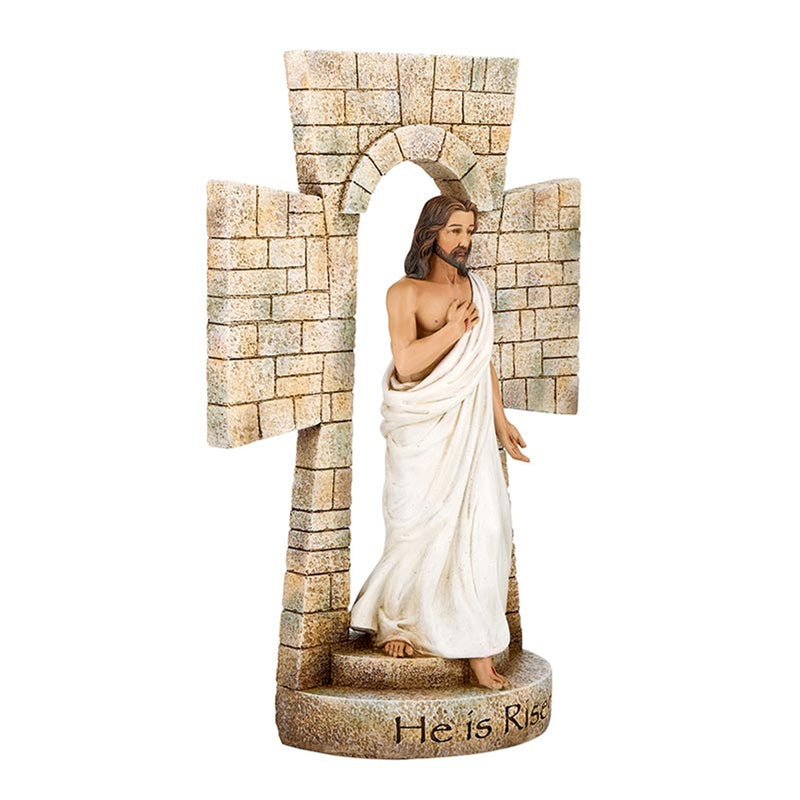 12" He is Risen Christ Figure