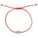 Sacred Heart Charm Adjustable Bracelet - 12 Pieces Per Package