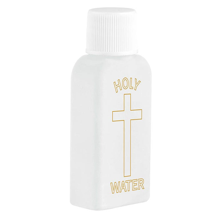 Sacred Heart Holy Water Bottle with Holder