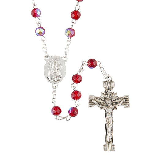 Sacred Heart Prague Ruby Rosary