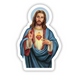 Sacred Heart of Jesus Auto Magnet - 24 Pieces Per Package