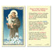 Laminated Holy Card St. Anthony - 25 Pcs. Per Package