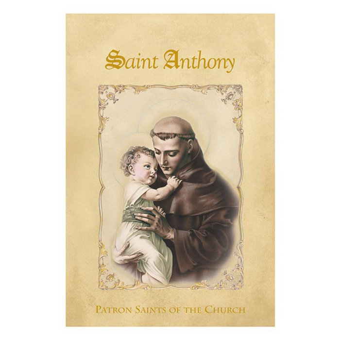 Saint Anthony Patron Saint Book - 12 Pieces Per Package