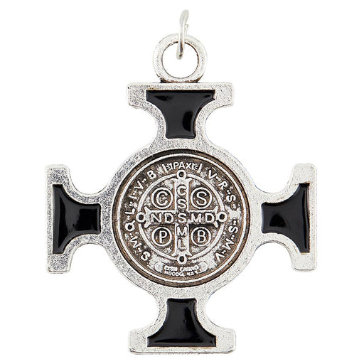 Saint Benedict Medals - Black Cross