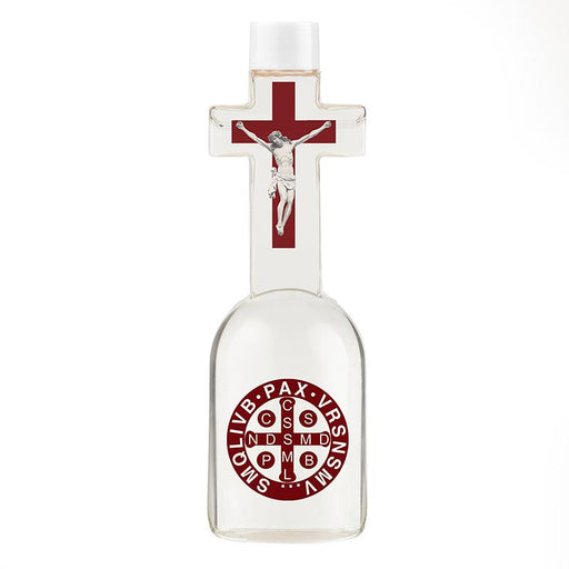 Saint Benedict Ornate Holy Water Bottle
