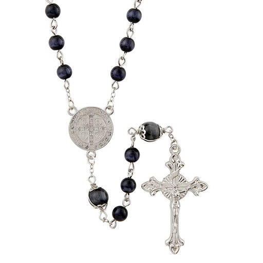 Saint Benedict Wire Wrapped Rosary