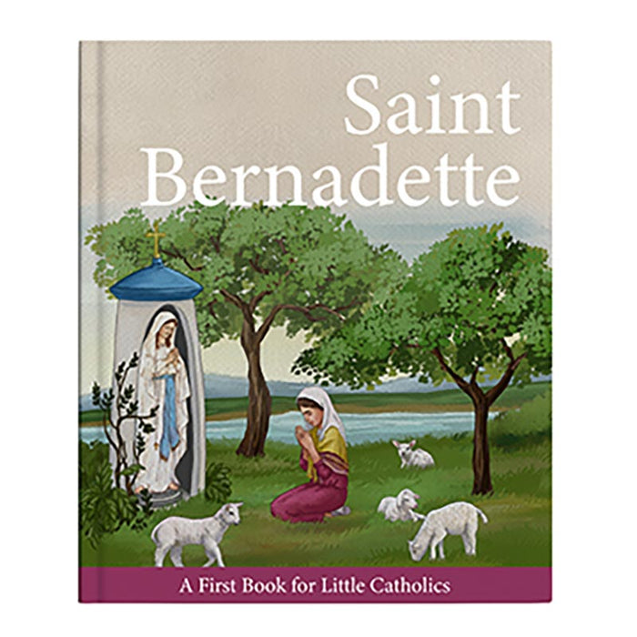 Saint Bernadette Hardcover Book - Little Catholics Series - 12 Pieces Per Package