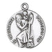 Saint Christopher Medal with 18" Chain