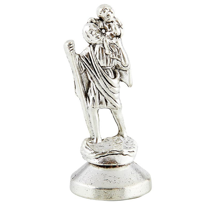 Saint Christopher Metal Figurine