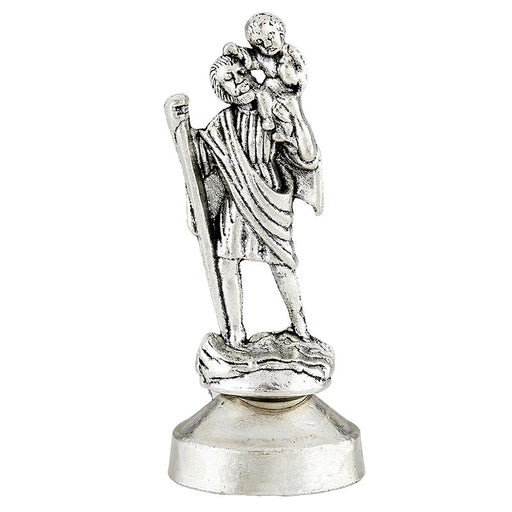 Saint Christopher Silver Figurine