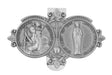 Saint Christopher and Our Lady of the Highway Visor Clip