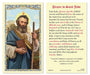 Saint Jude Laminated Holy Card - 25 Pieces Per Package
