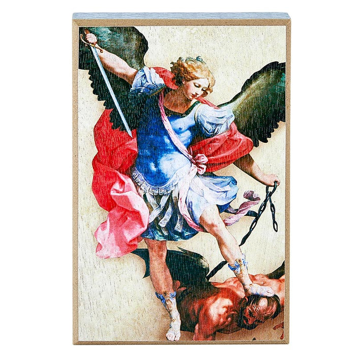 Saint Michael Box Sign - Holy Devotion Collection