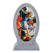 Saint Michael Holy Water Bottle with Holder