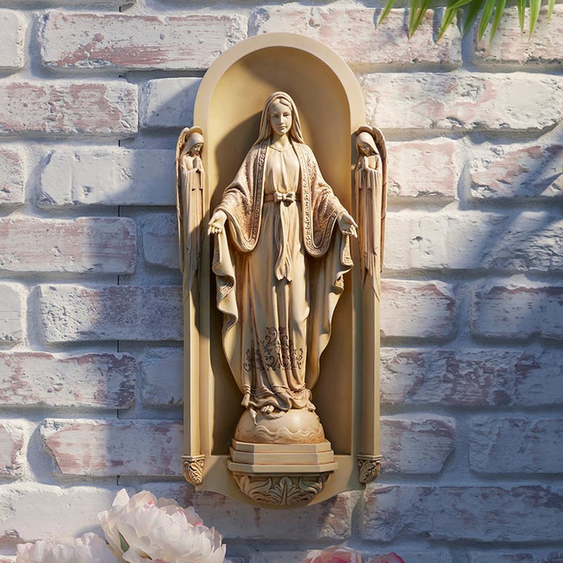 18" San Benedetto Our Lady Of Grace Plaque