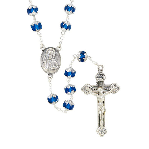 Sapphire Rosary - La Verna Collection