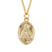 Scapular Medal Gold Necklace