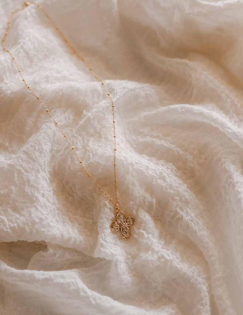 Four Way Cross Necklace