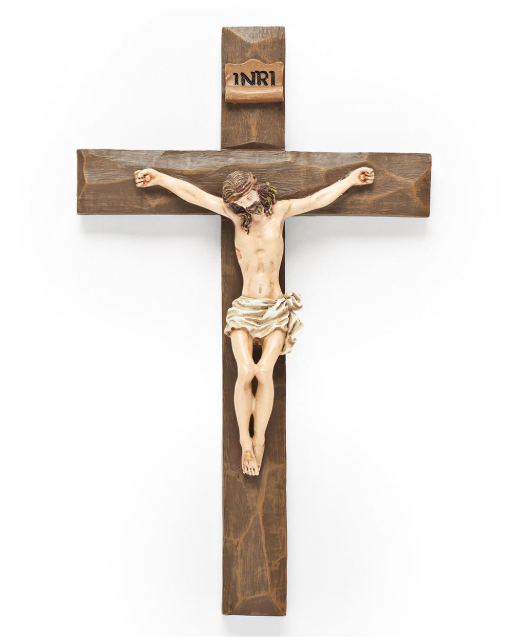 8" Beveled Wall Classic Crucifix