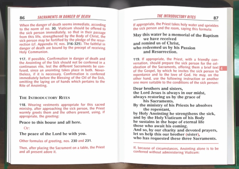 Order of the Anointing of the Sick and Their Pastoral Care – Pocket Edition | Catholic Rite Book