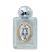Silver Plated Embossed Our Lady of Grace Glass Water Bottle