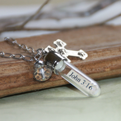 So Loved Message Necklace