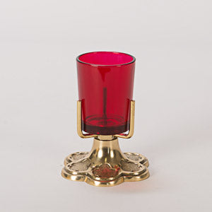 Solid Brass Traditional Church or Chapel Votive Candle
