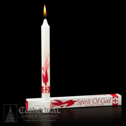 Spirit of God Confirmation/Sacramental Candles SFE 