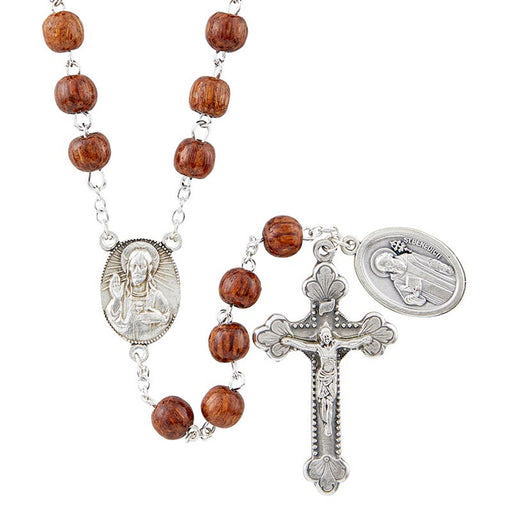 St. Benedict Coco Bead Rosary