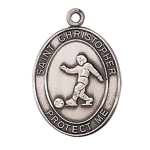 St. Christopher Medal - Men Soccer Medal