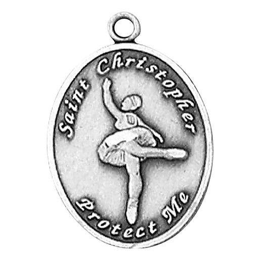 St. Christopher Medal -  Women Ballet Medal
