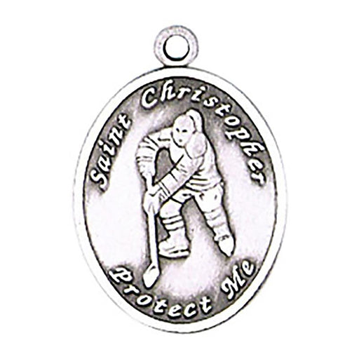 St. Christopher Medal - Women Ice Hockey Medal