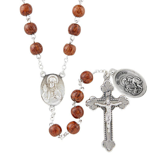 St. Joseph Coco Bead Rosary
